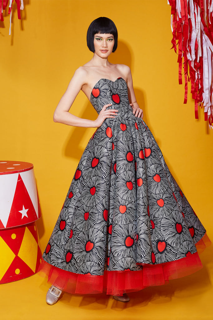 1940’s Inspired Printed Dress