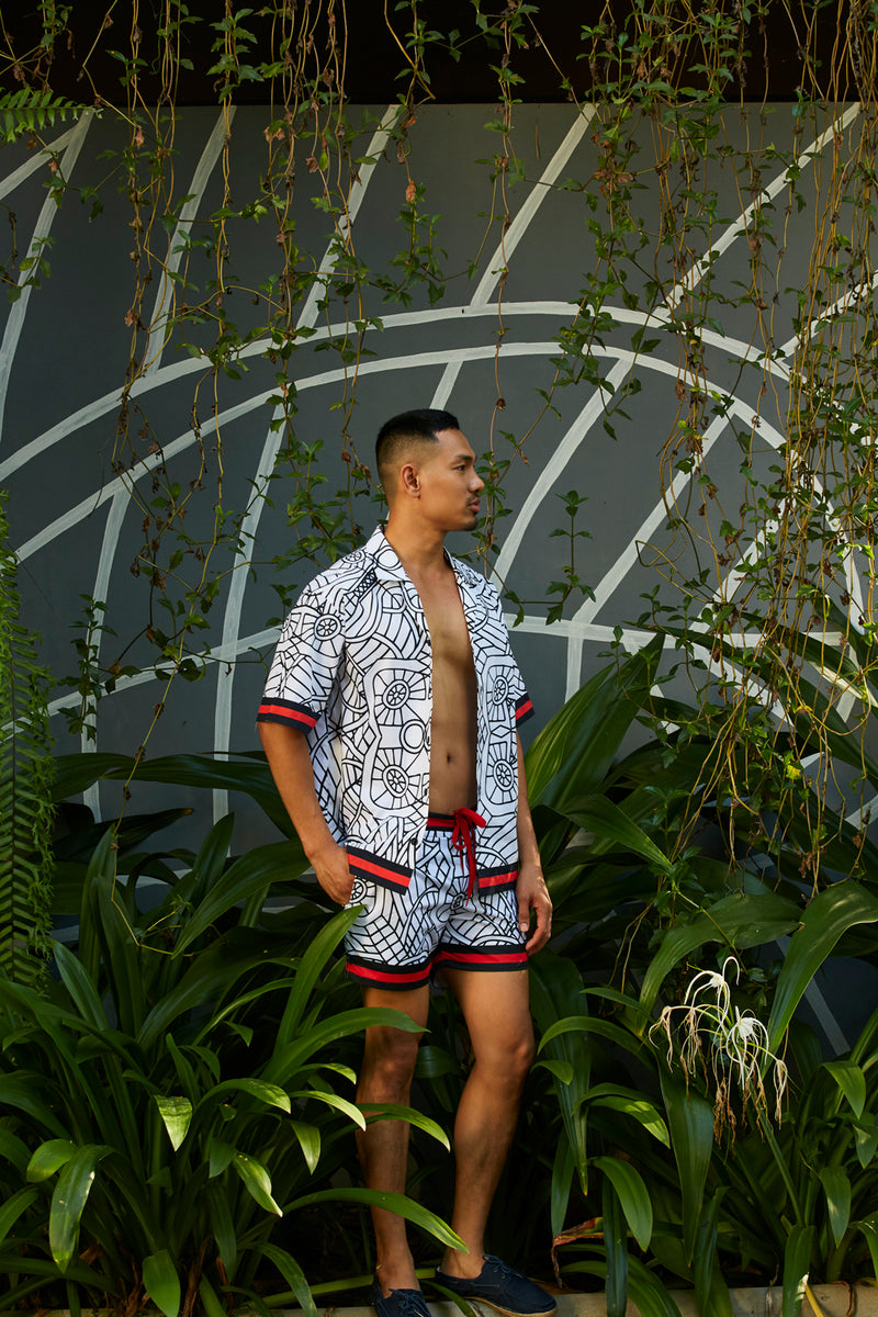 Printed Short Sleeve Shirt